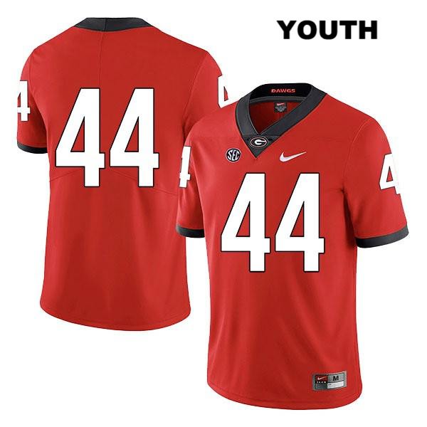 Georgia Bulldogs Youth Travon Walker #44 NCAA No Name Legend Authentic Red Nike Stitched College Football Jersey IHT1356TY